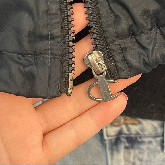 Champion | reverse weave Sherpa lined coaches/stadium jacket - Picture 9 of 11